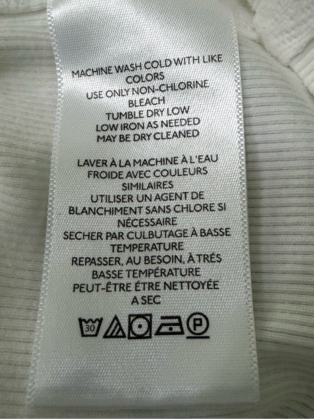 We The Free White Boatneck 3/4 Sleeve Ribbed Top - Picture 8 of 10